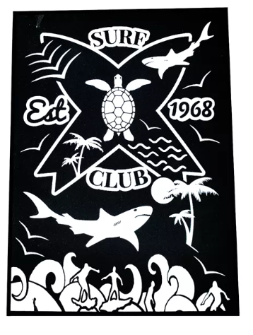 TataRuga Samtbild zum Ausmalen Mappe Surf - Bild 2
