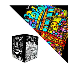 TataRuga Samtbild zum Ausmalen Mappe Surf