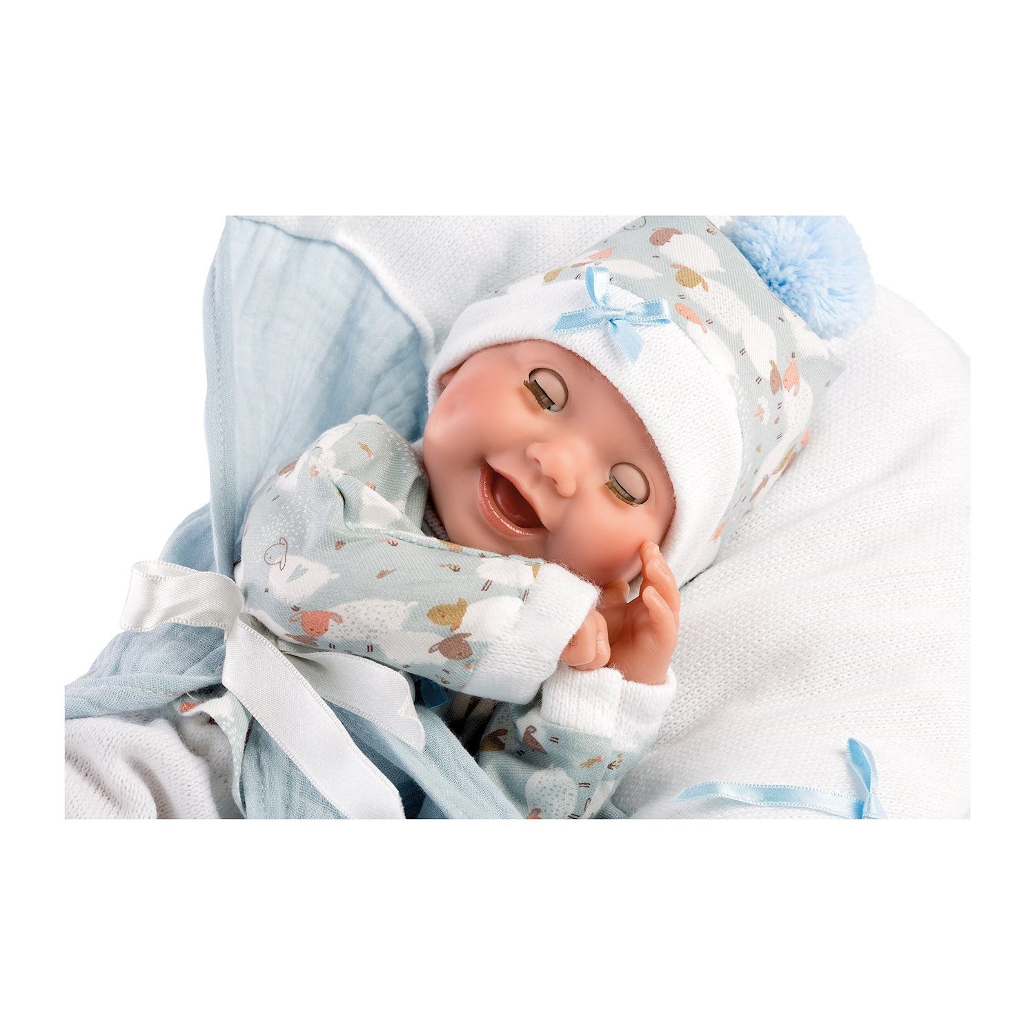 Llorens Puppe Bimbo mit Schlafaugen 35cm - Bild 2