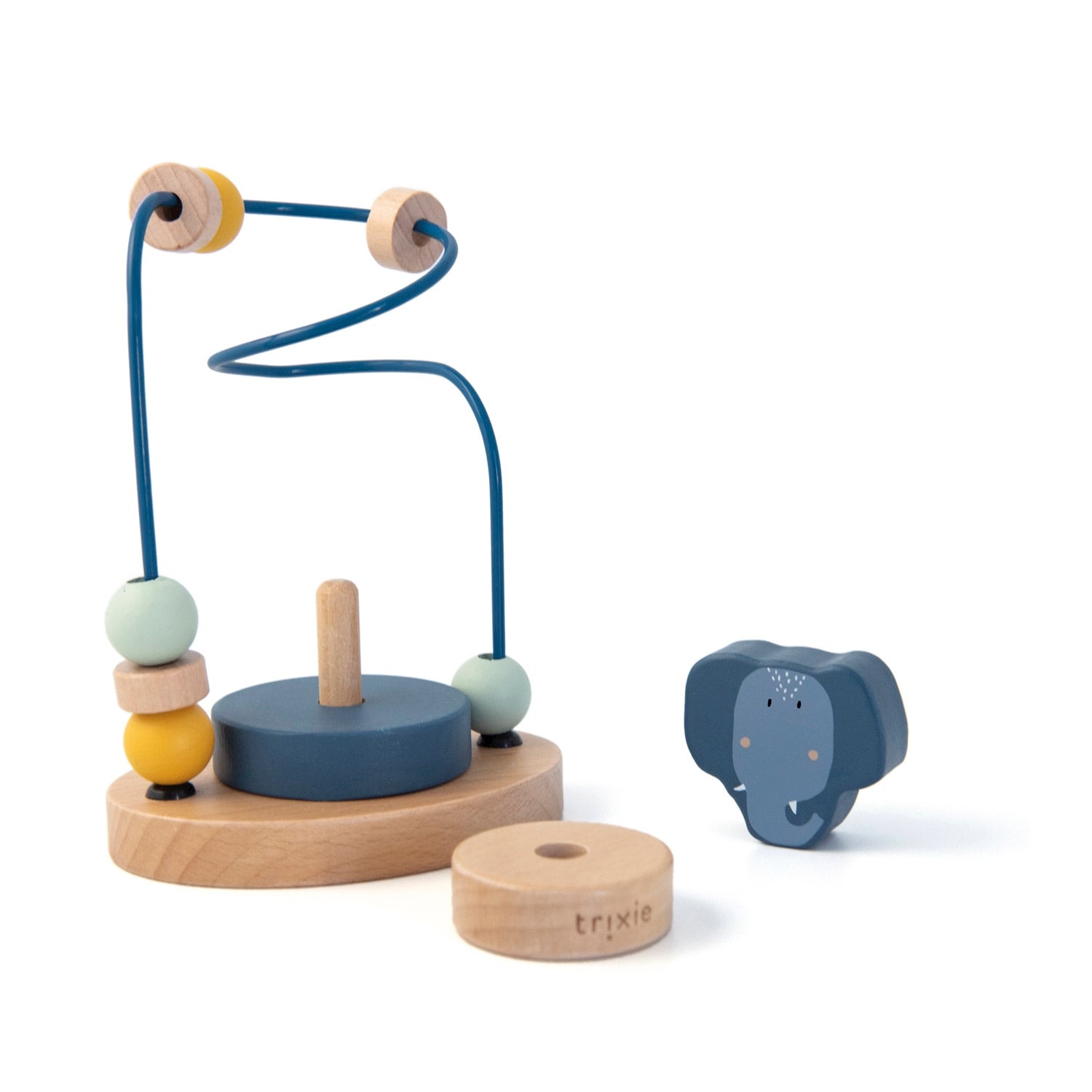 Holz Motorikschleife Elefant - Bild 2