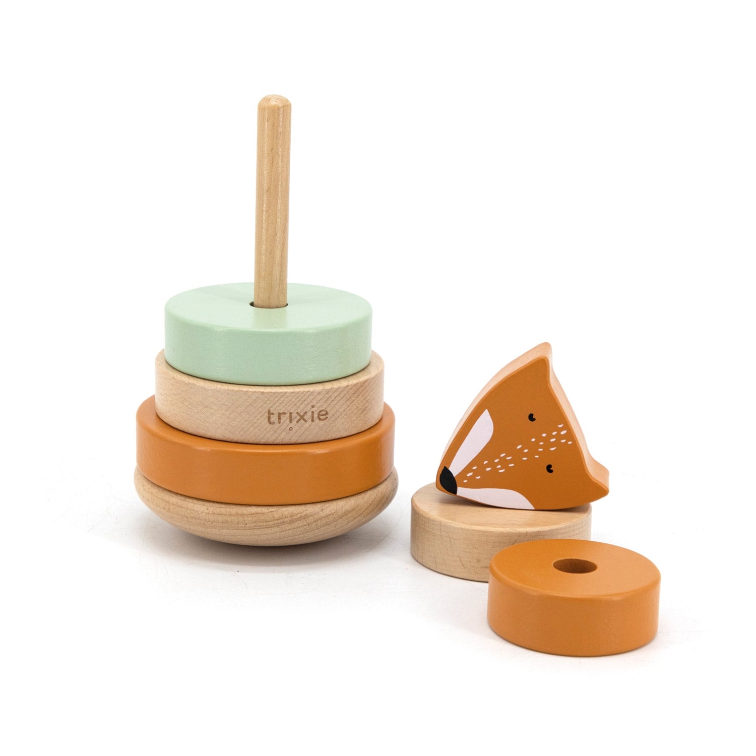 Holz Stapelturm Fuchs - Bild 2