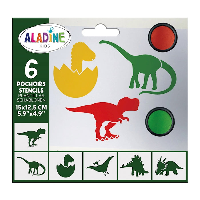 Schablonen Dinosaurier - Bild 1