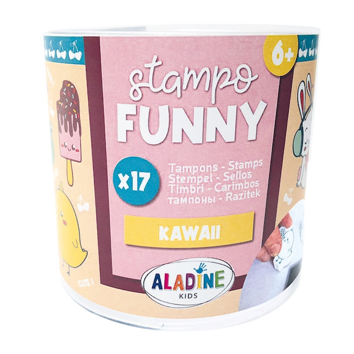 Kinder Stempel Funny Kawaii - Bild 1