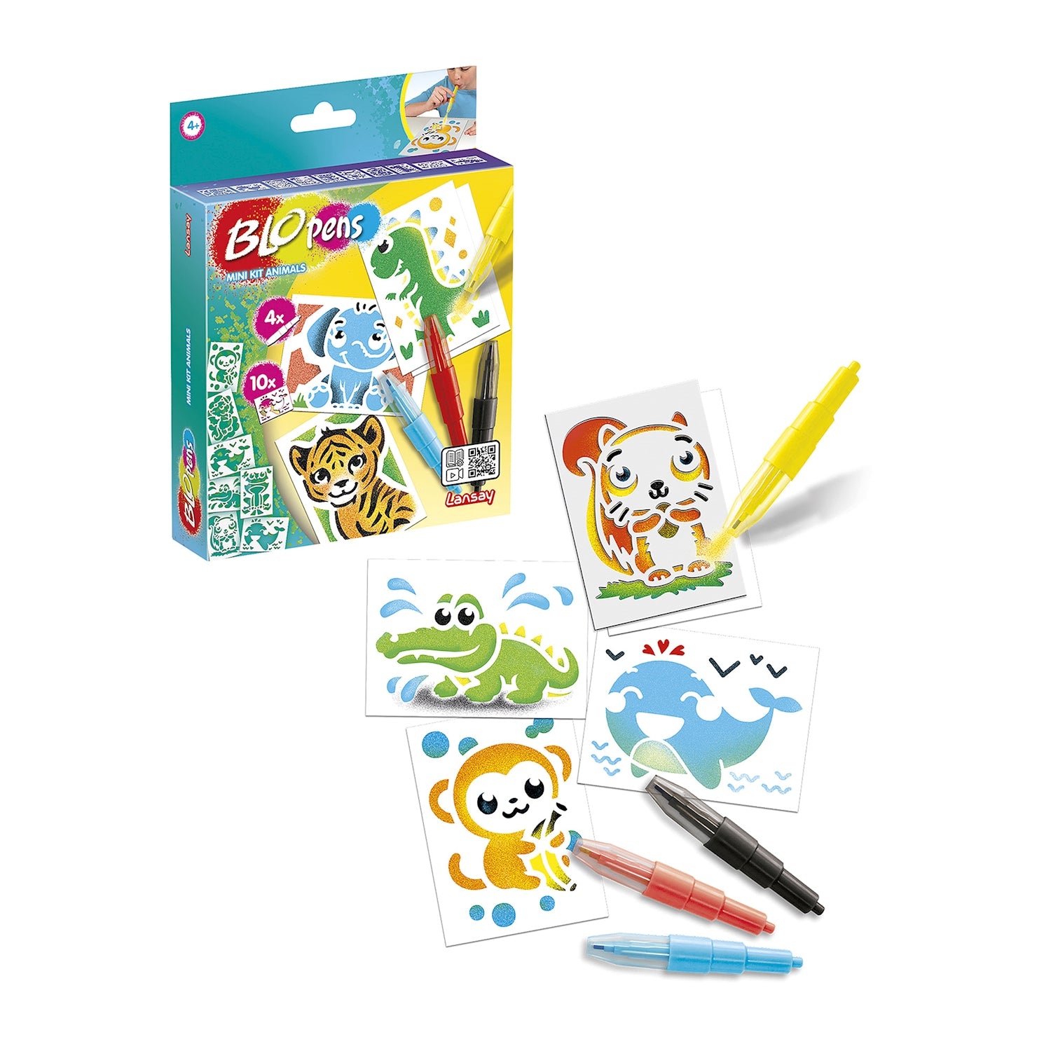 Blopens Sprühstifteset Mini Tiere - Bild 3