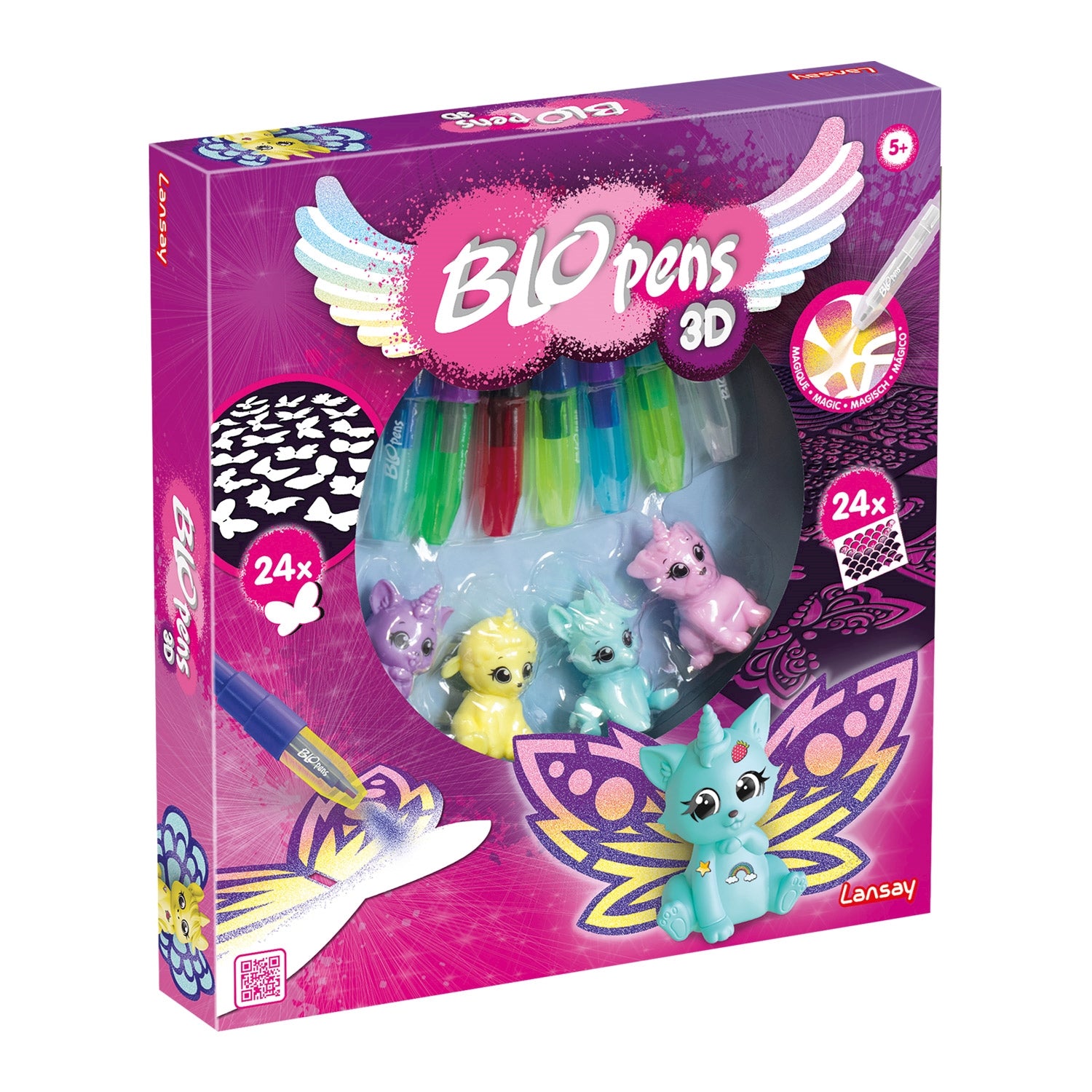 Blopens Sprühstifteset 3D Tiere - Bild 1