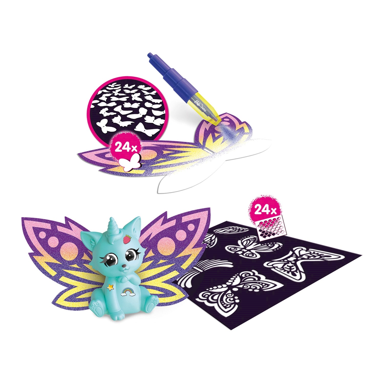 Blopens Sprühstifteset 3D Tiere - Bild 2