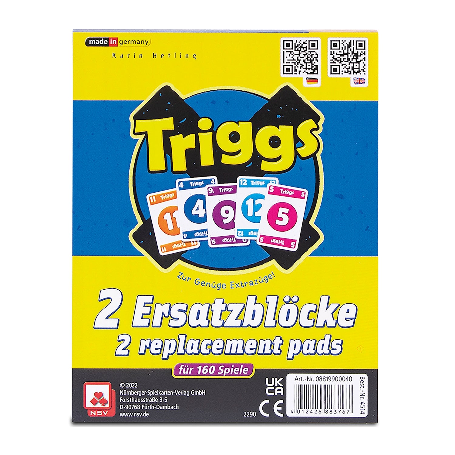 Triggs : 2 Ersatzblöcke - Bild 1