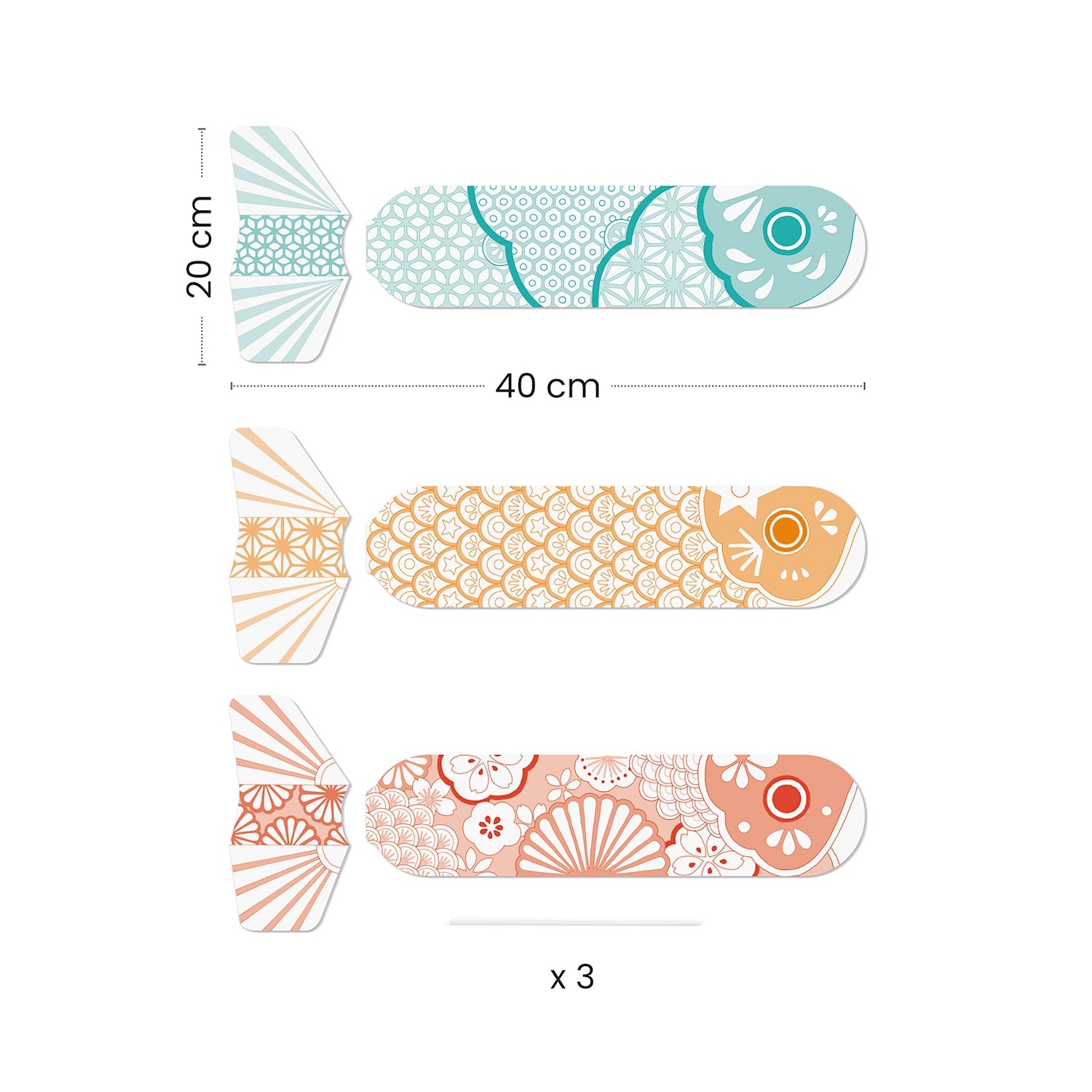 DIY - Fliegende Fische zum Ausmalen - Bild 4