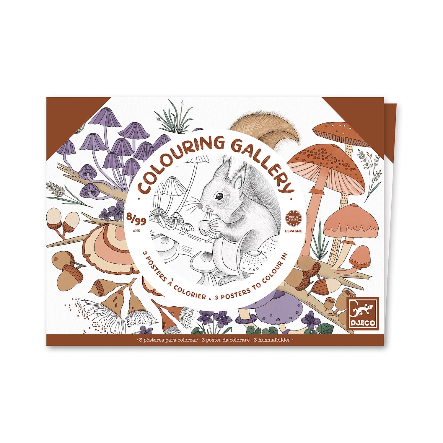 Djeco Colouring Gallery Natur - Bild 1