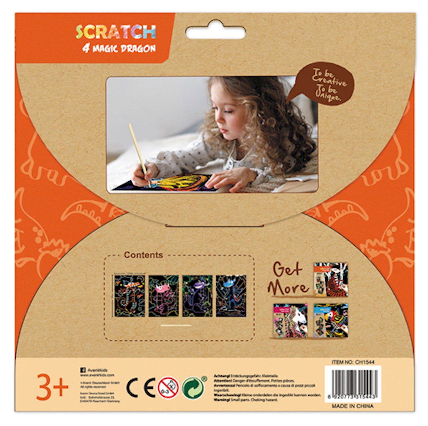 Scratch Kratzbilder Drachen - Bild 2