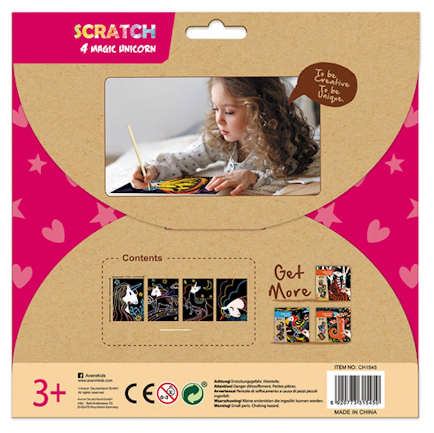 Scratch Kratzbilder Einhorn - Bild 2
