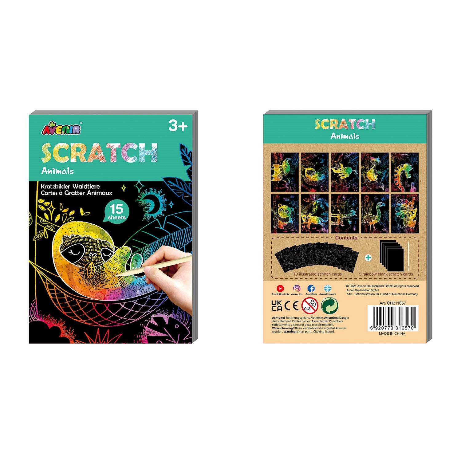 Display Kratzbilder Mini 4x6ass - Bild 3