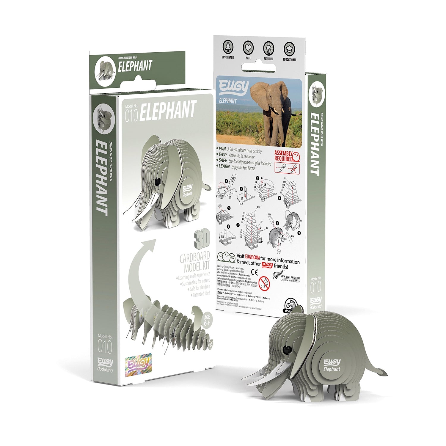 3D Bastelset Elefant - Bild 2