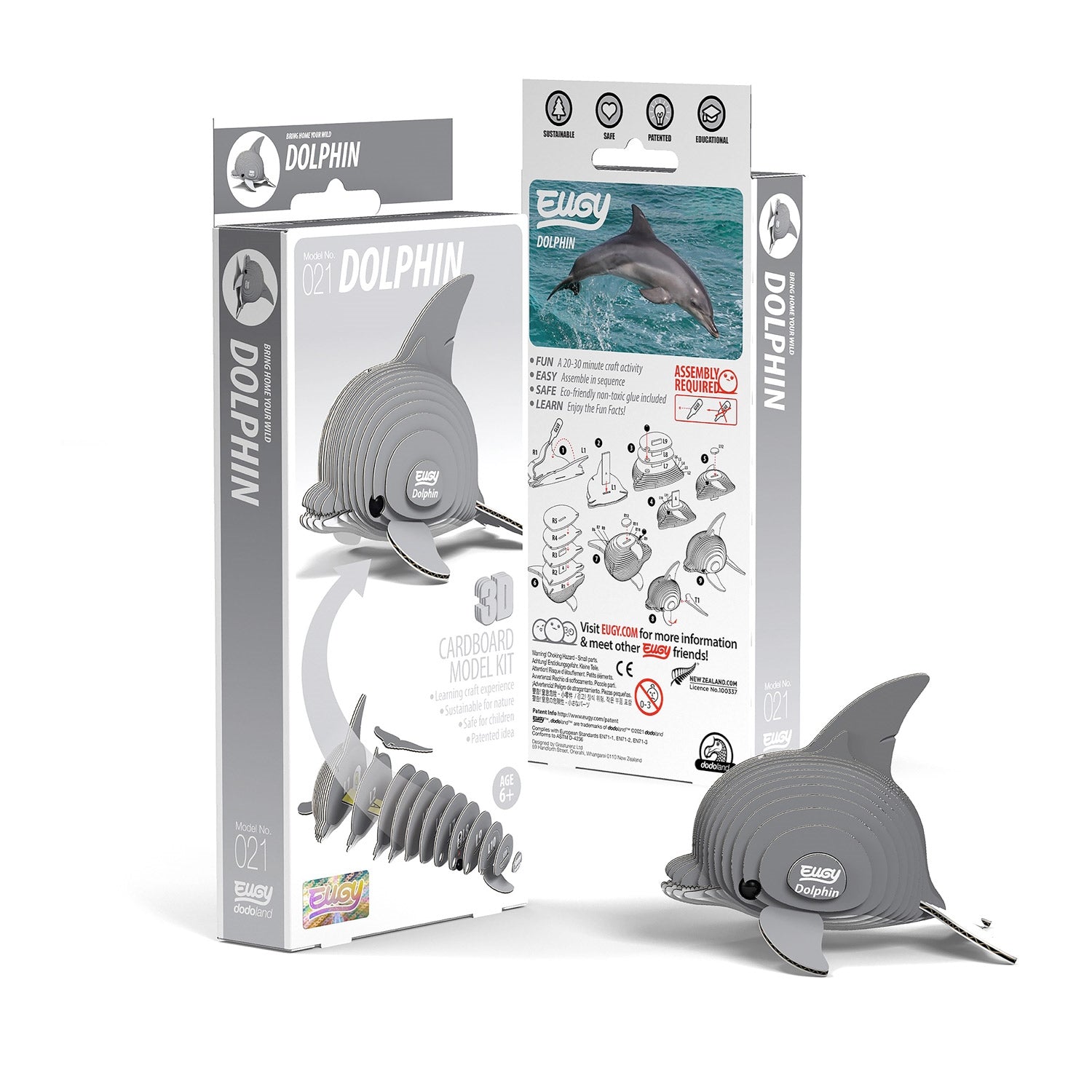 3D Bastelset  Delfin - Bild 1