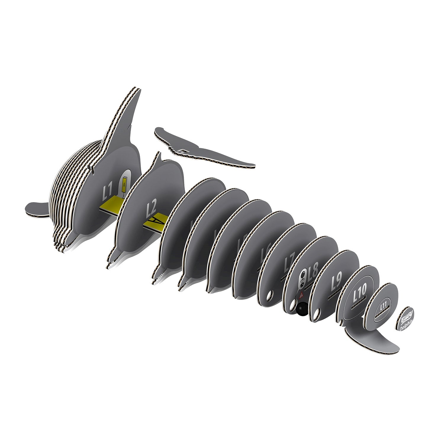 3D Bastelset  Delfin - Bild 3