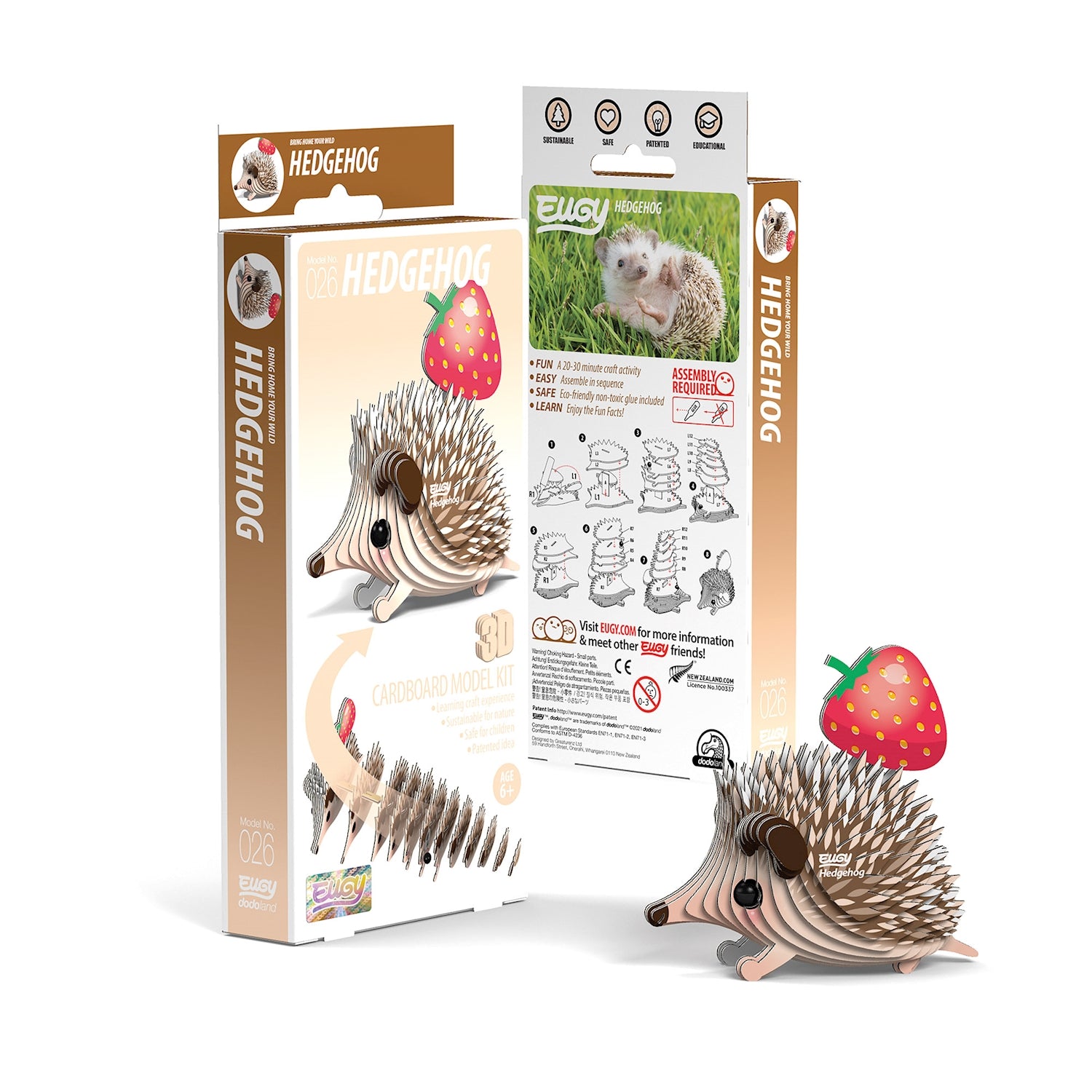 3D Bastelset  Igel - Bild 2