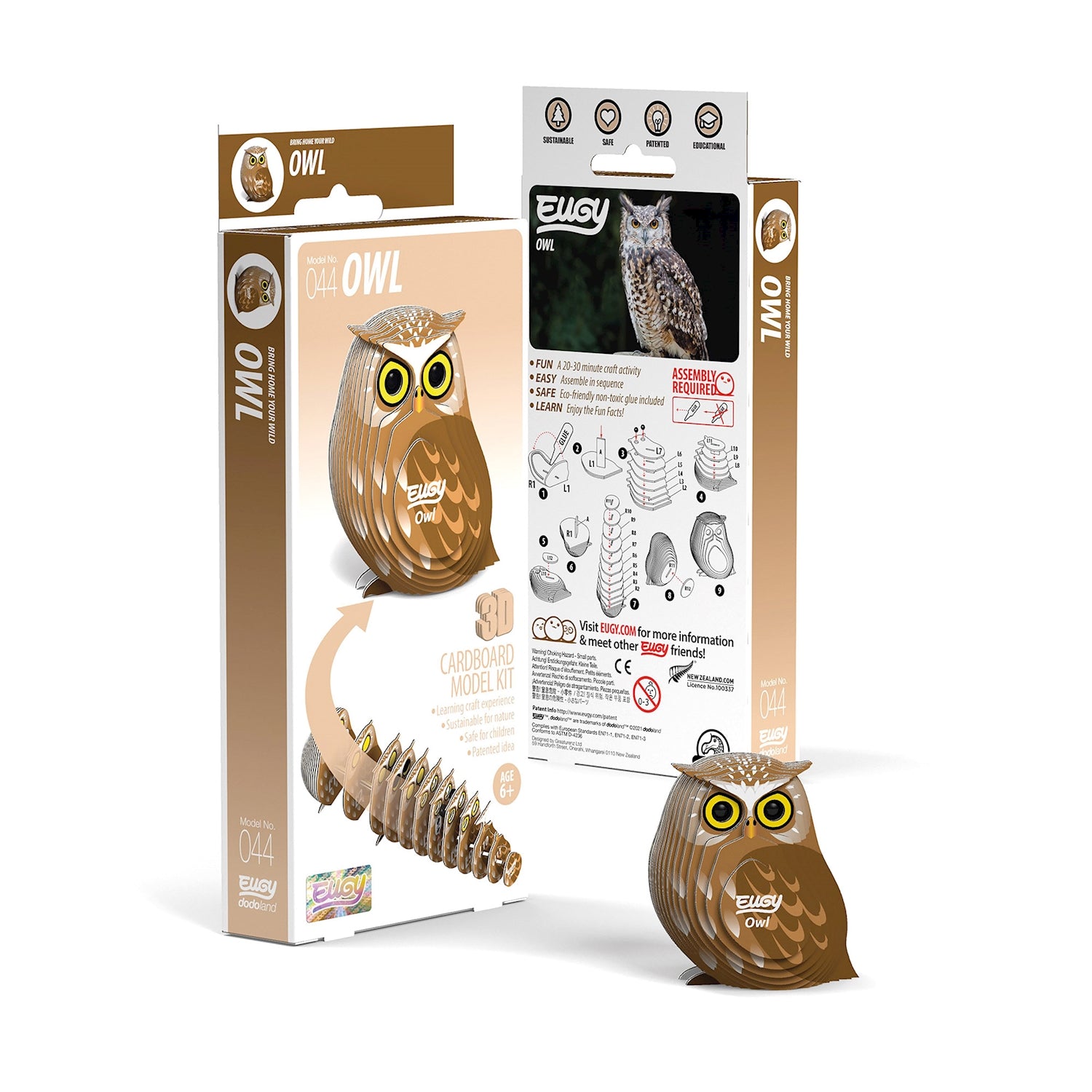 3D Bastelset  Eule - Bild 2