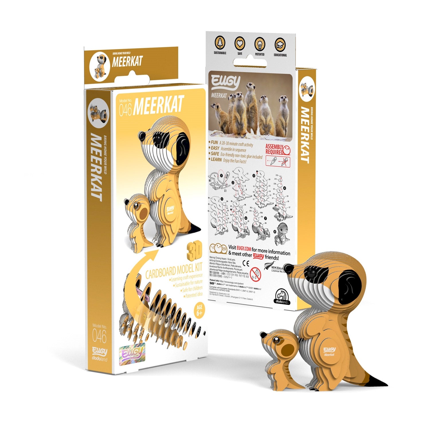 3D Bastelset  Erdmännchen - Bild 1