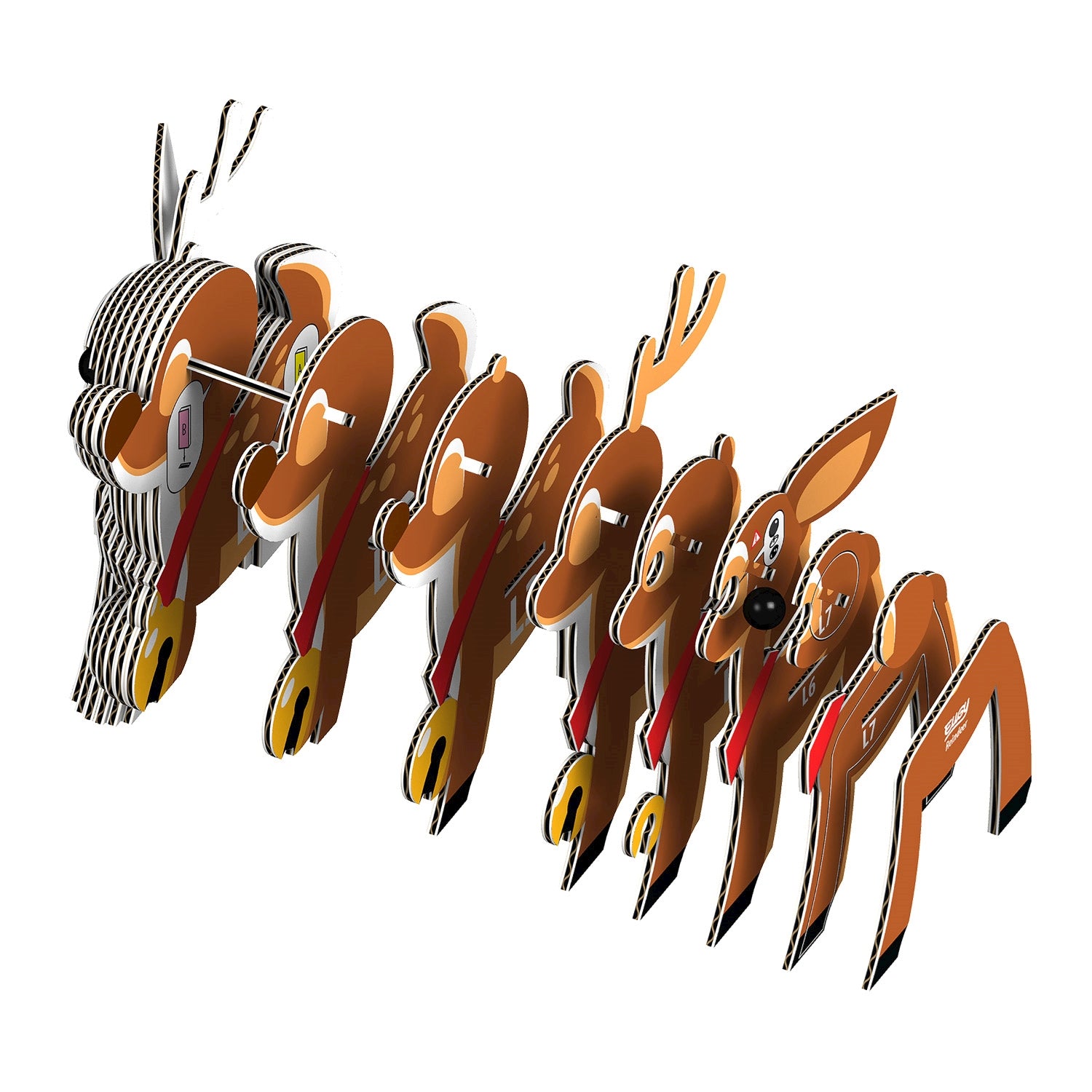 3D Bastelset  Rentier - Bild 3