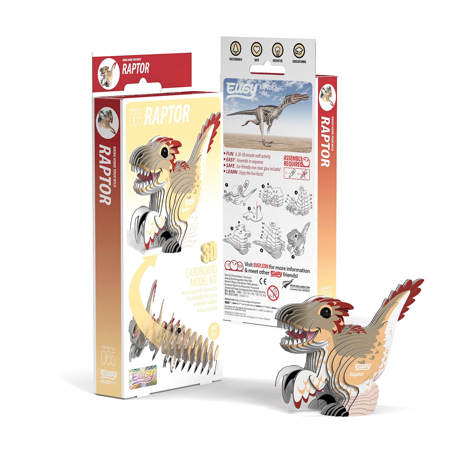 3D Bastelset Raptor - Bild 2