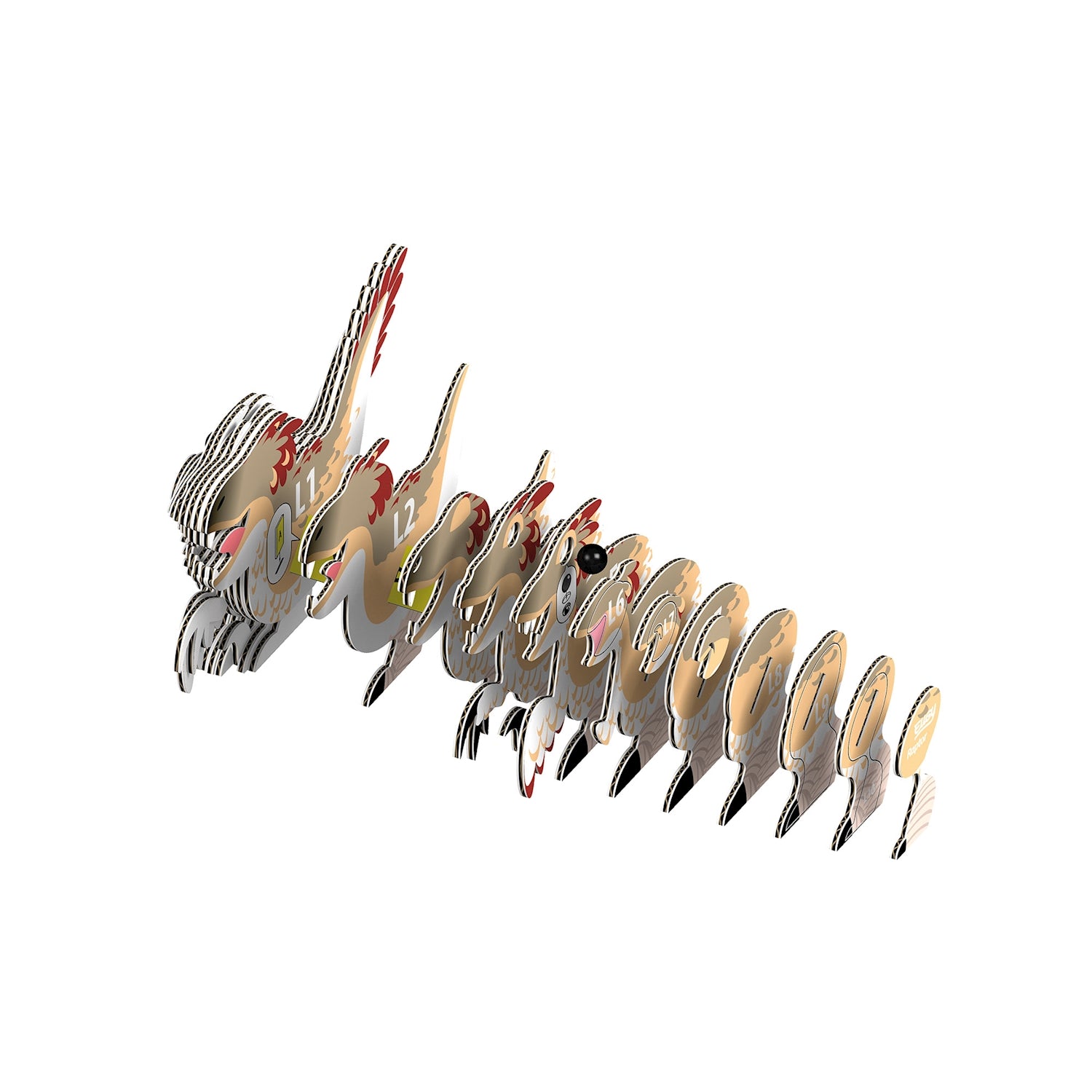 3D Bastelset Raptor - Bild 3