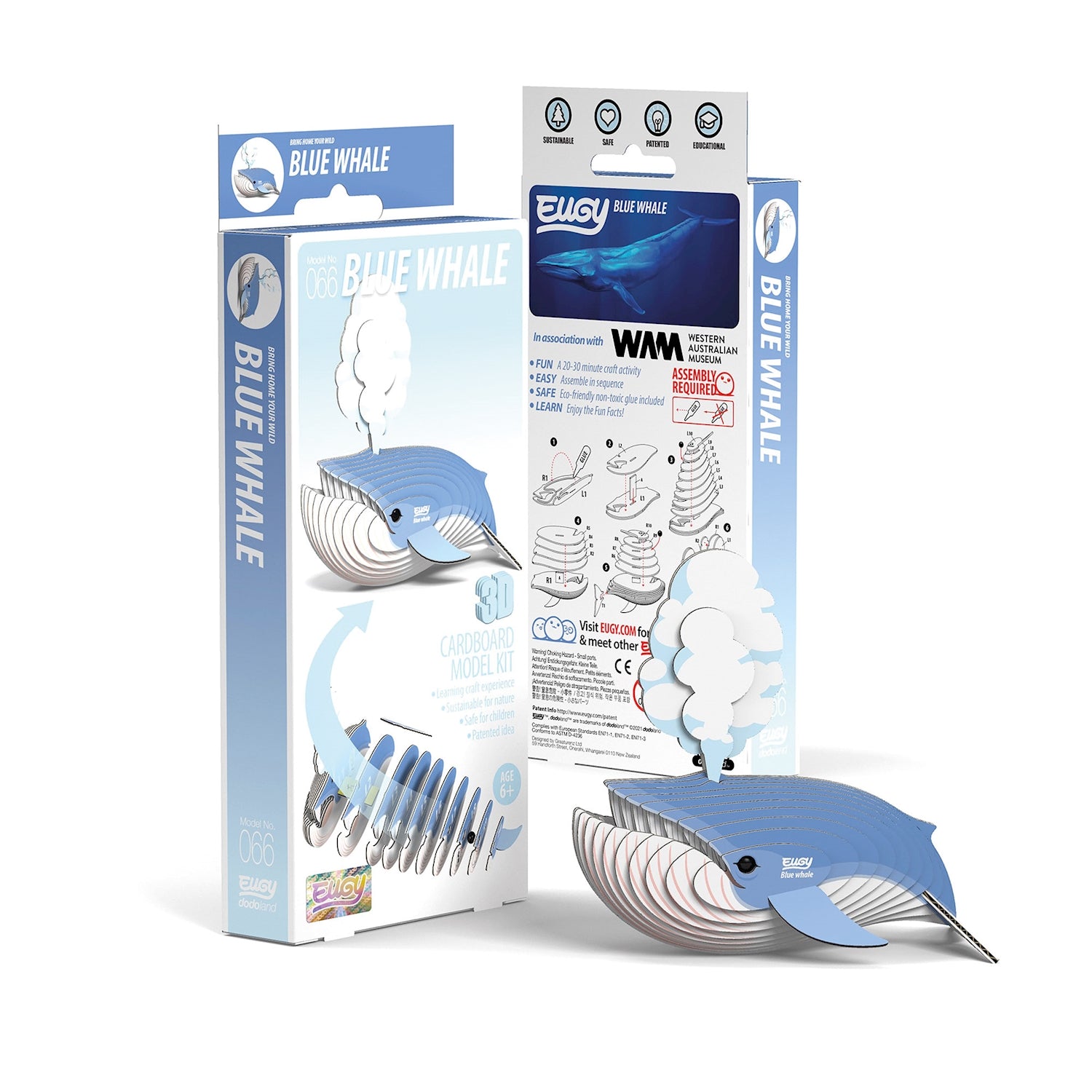 3D Bastelset  Blauwal - Bild 2