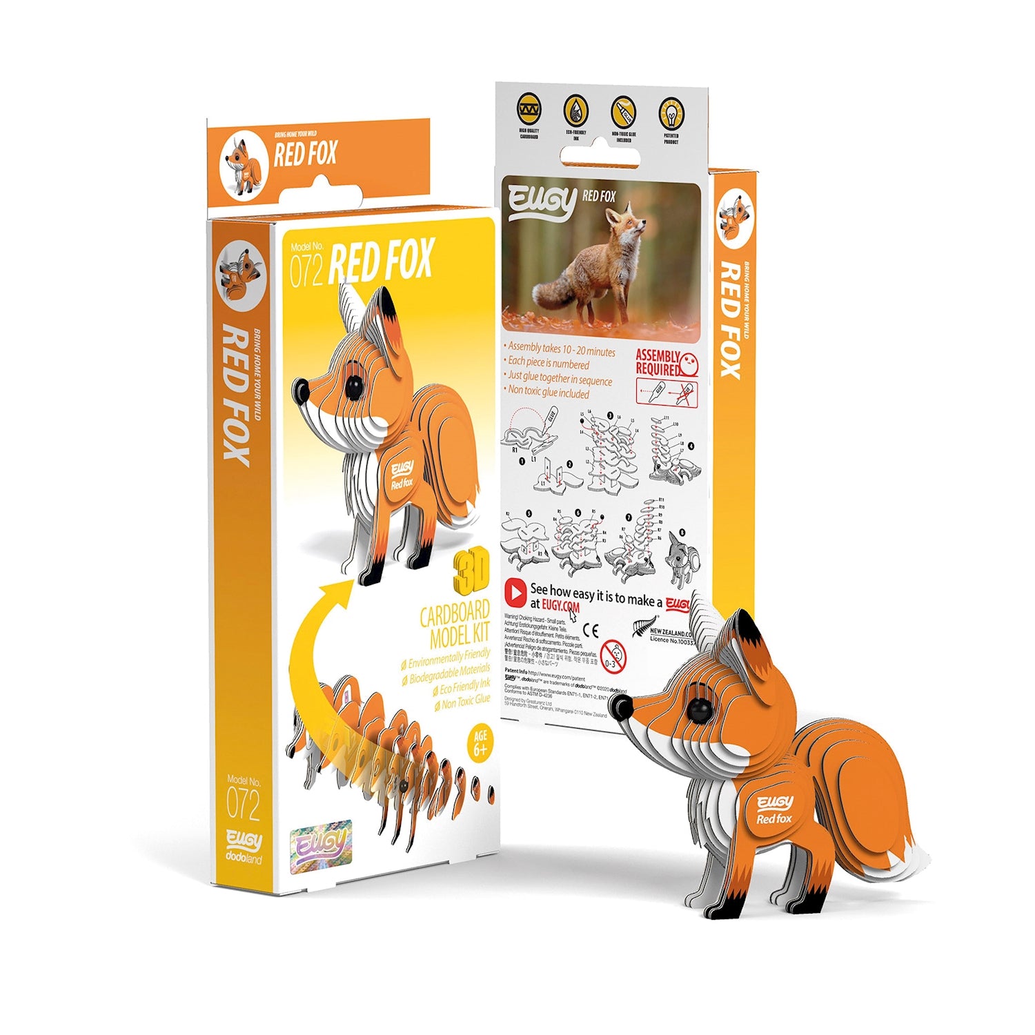 3D Bastelset  Fuchs - Bild 2