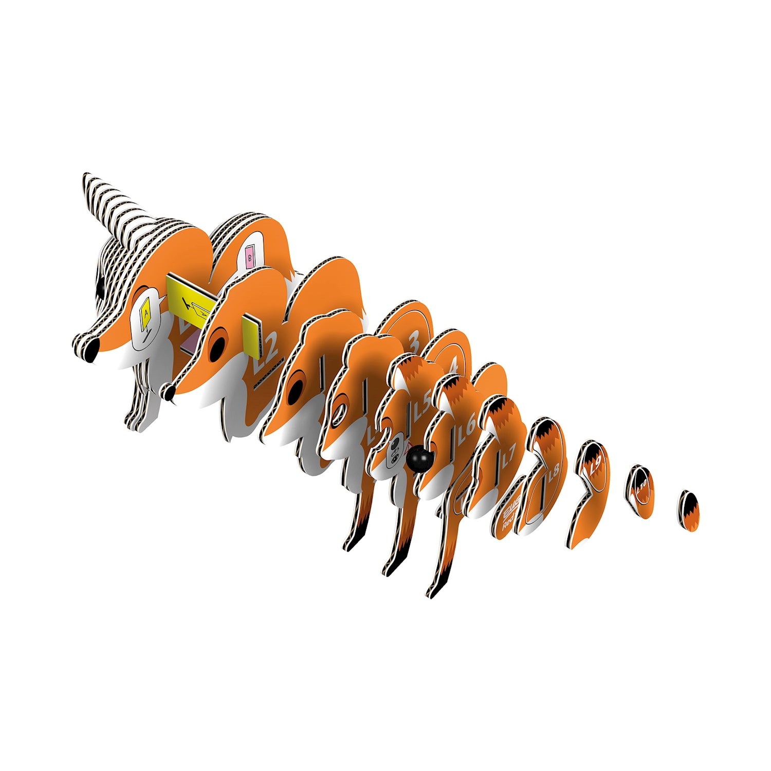 3D Bastelset  Fuchs - Bild 3