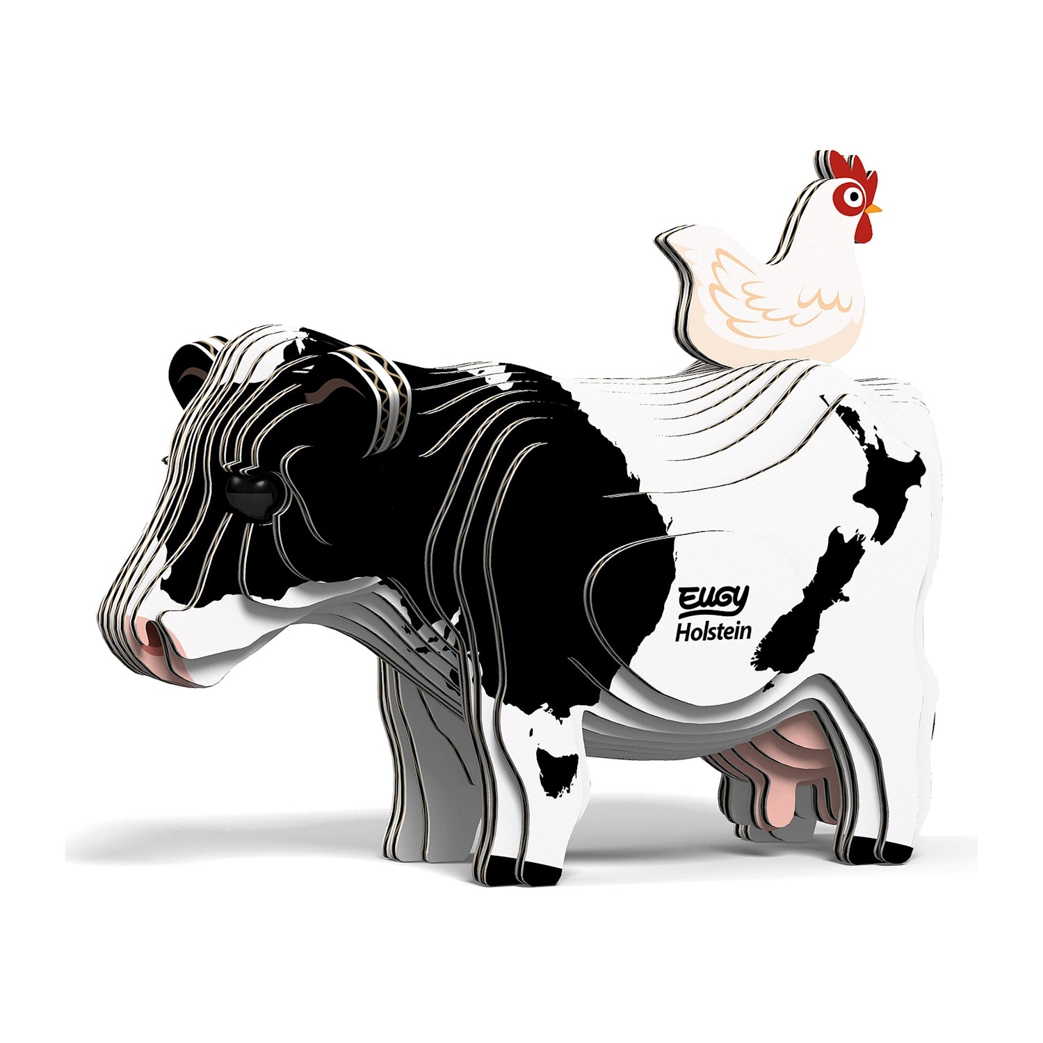 3D Bastelset  Holstein Kuh - Bild 1