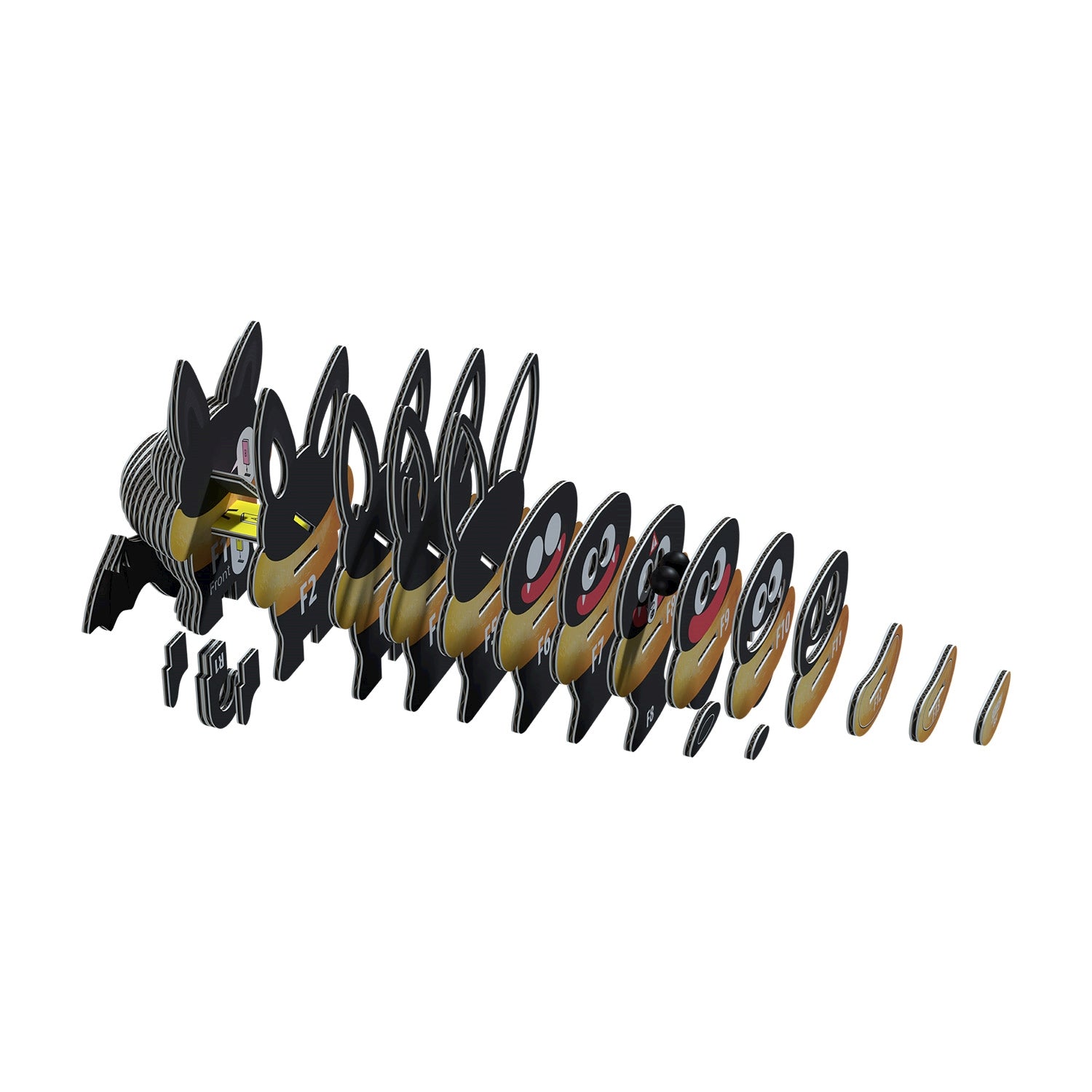3D Bastelset  Fledermaus - Bild 3