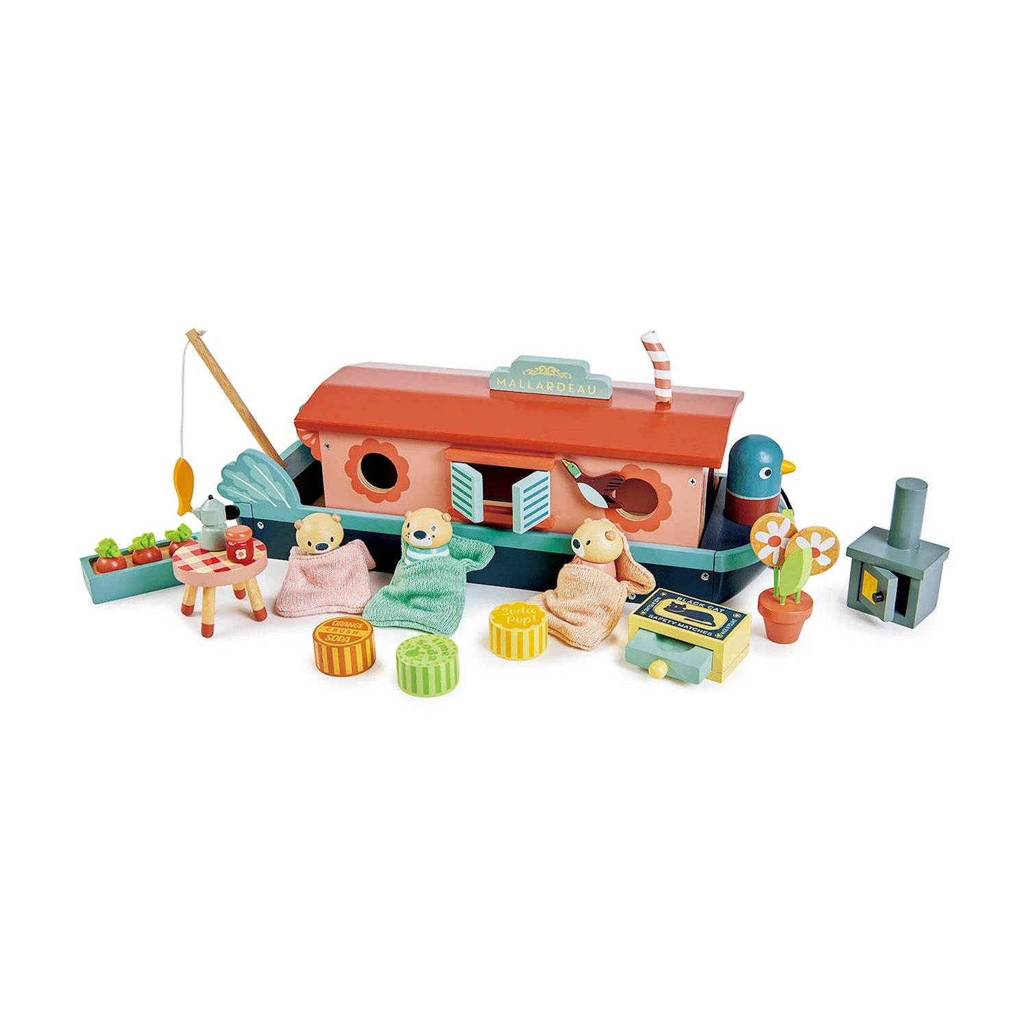 Tender Leaf Toys Hausboot - Bild 1