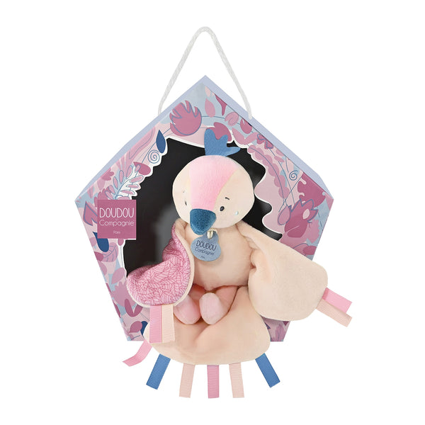 Vogel Cui-Cui rosa 22cm