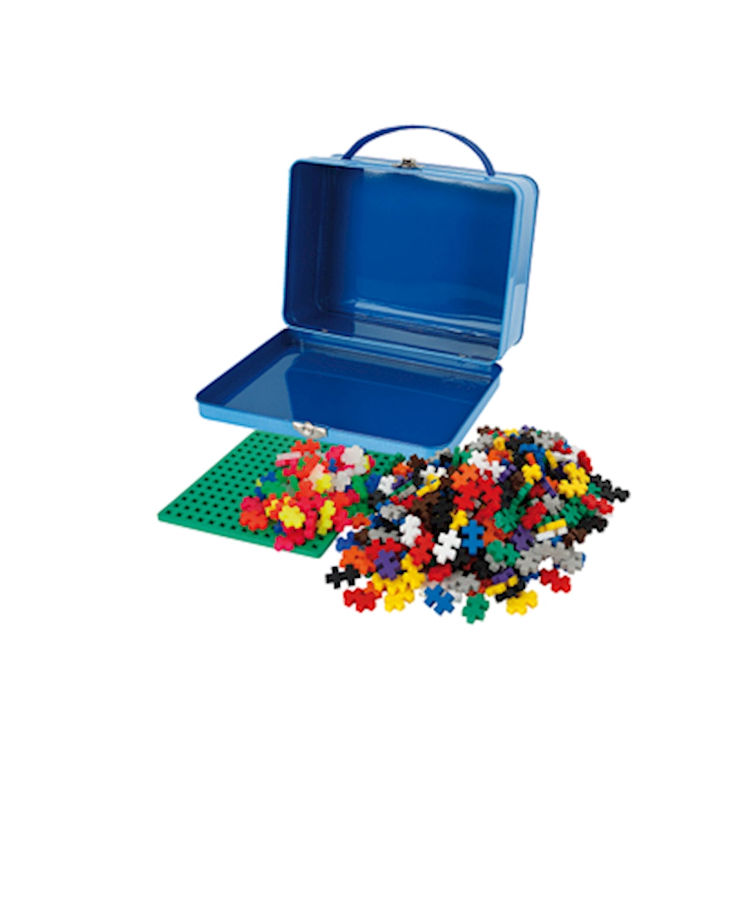 600 Kreativ Bausteine Basic Metallbox blau - Bild 2