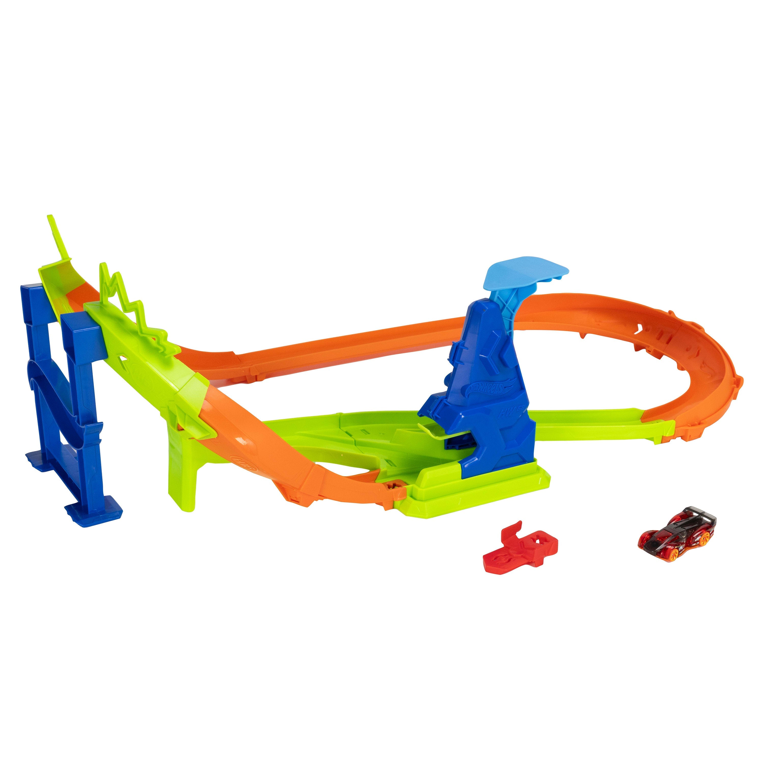Hot Wheels Stunt Tracks Jump Circuit Speedway - Bild 3