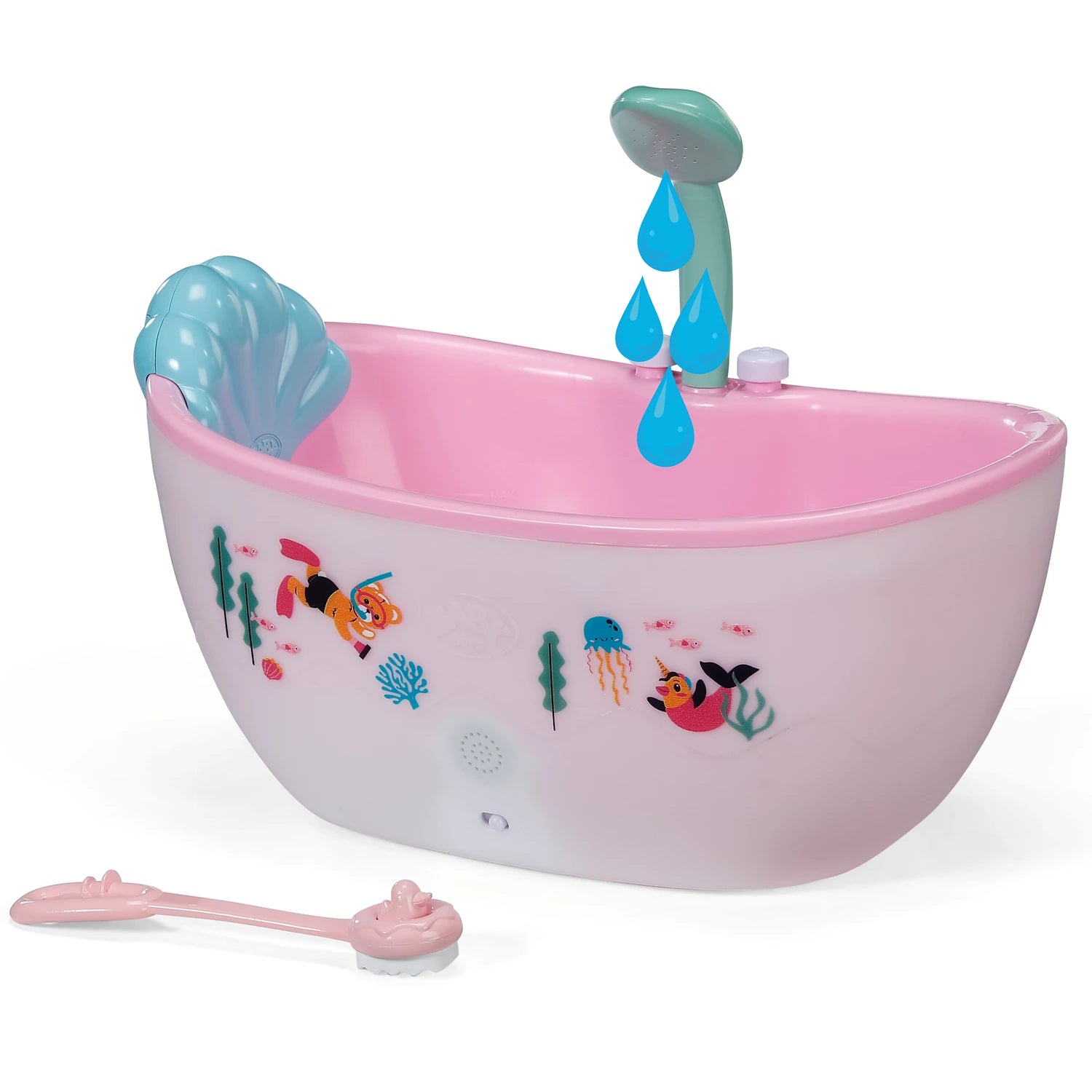 BABY born Badewanne mit Dusche, Licht und Sound - Bild 3