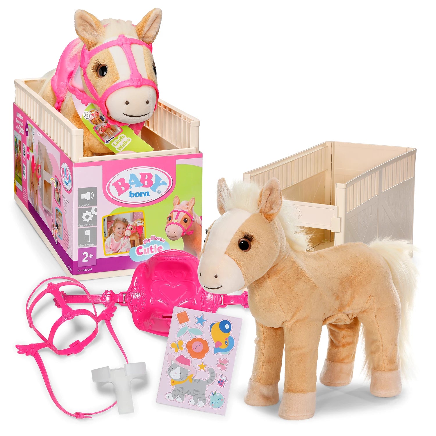 BABY born Mein Pferd Cutie mit Pferdebox - Bild 1