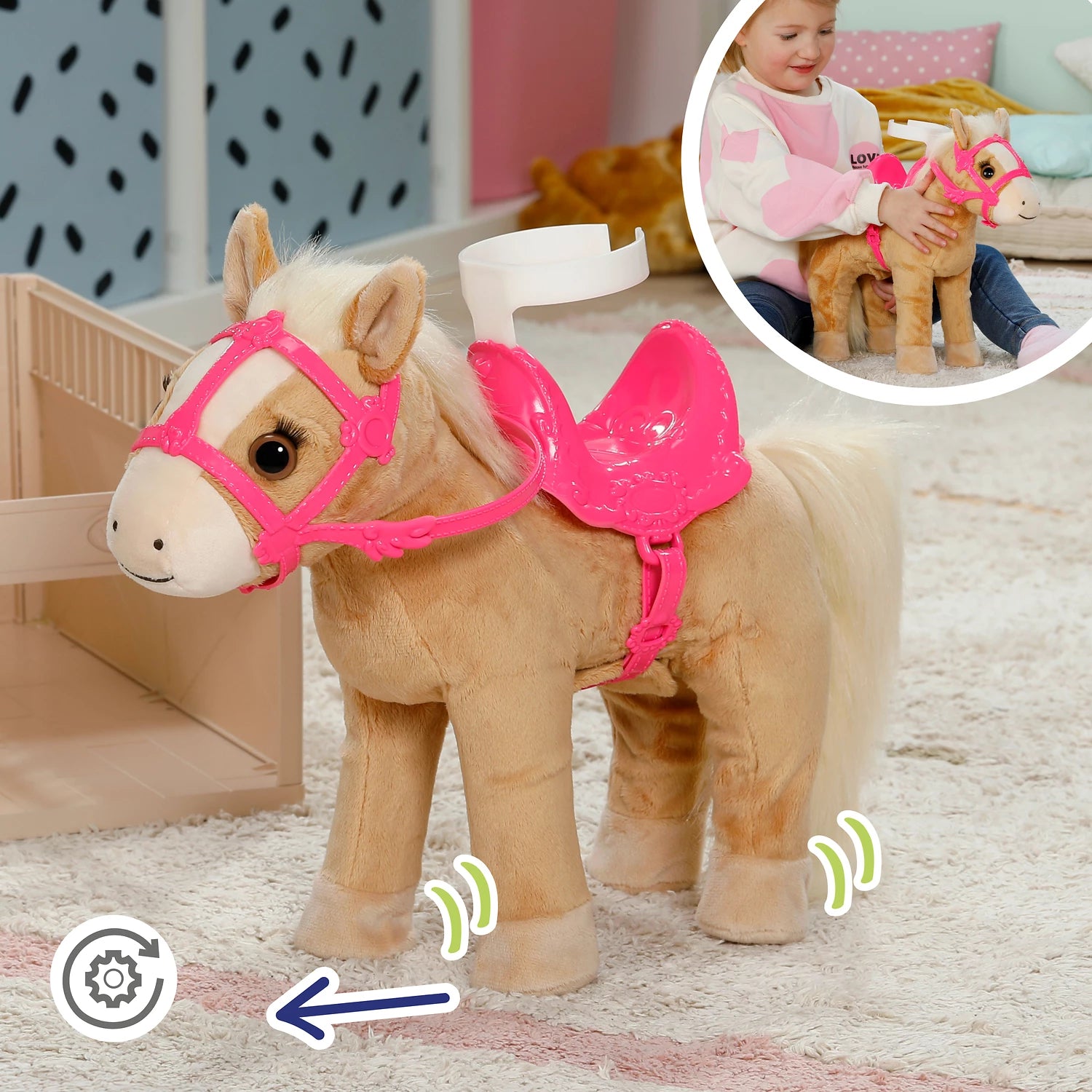 BABY born Mein Pferd Cutie mit Pferdebox - Bild 4