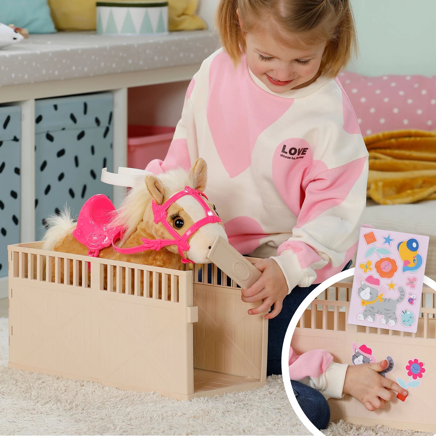 BABY born Mein Pferd Cutie mit Pferdebox - Bild 6