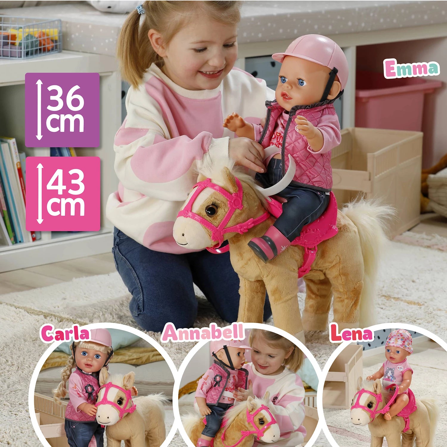 BABY born Mein Pferd Cutie mit Pferdebox - Bild 7