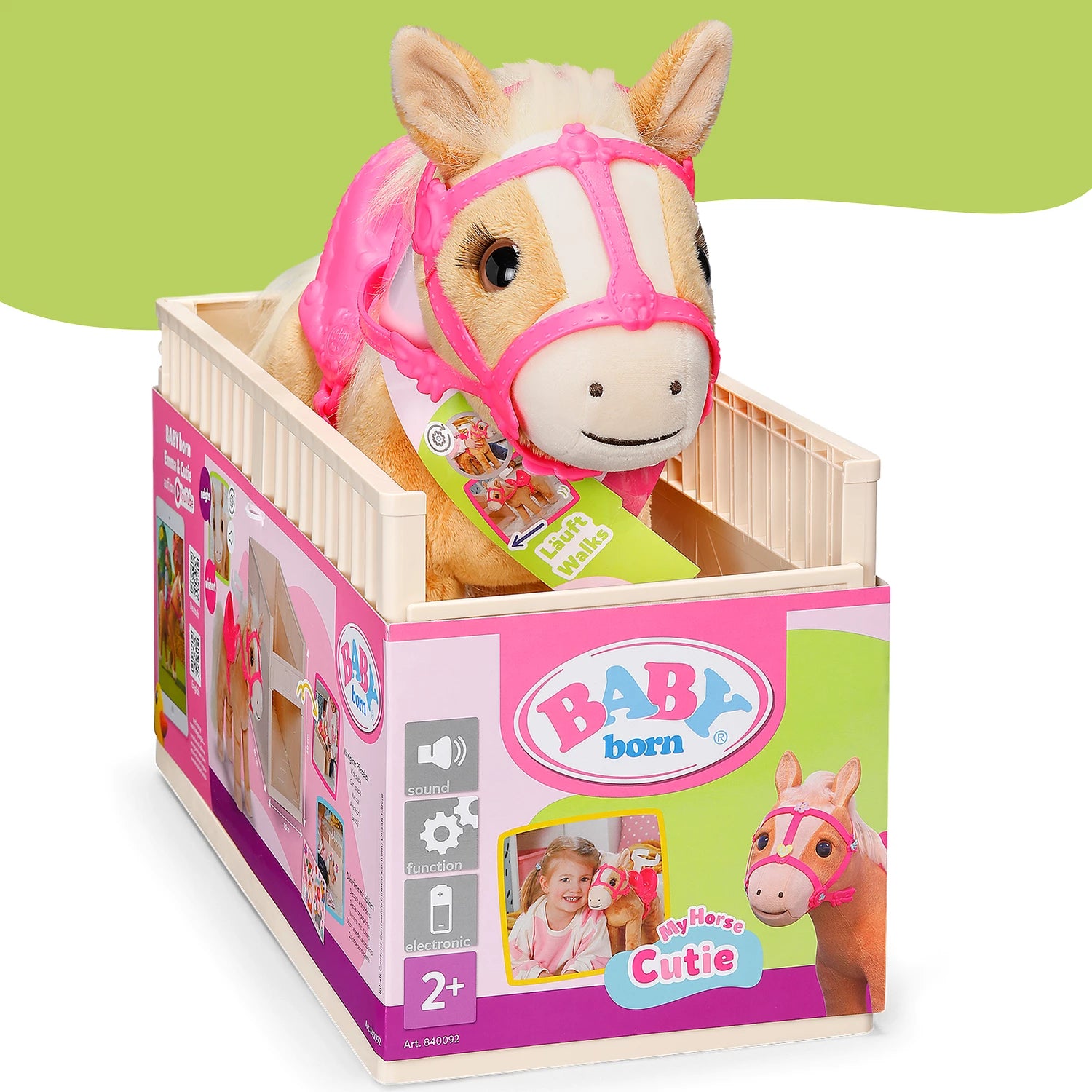 BABY born Mein Pferd Cutie mit Pferdebox - Bild 2