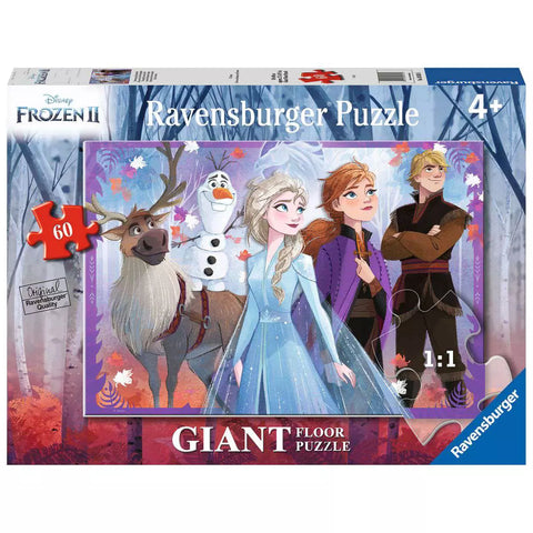Verpackung Bodenpuzzle Disney Frozen Unterwegs im Zauberwald, 60 Teile