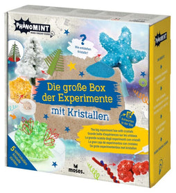 PhänoMint Die grosse Box der Experimente : Kristalle