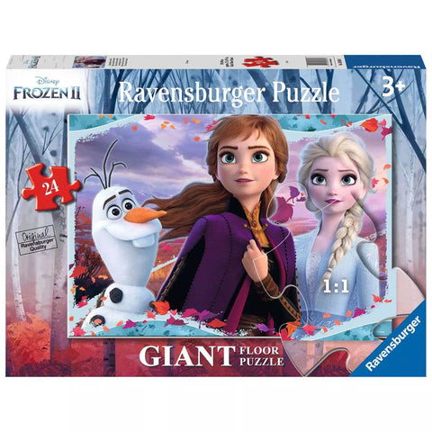 Verpackung Ravensburger Giant Floor Puzzle Die Eiskönigin 2, 24 Teile 03036