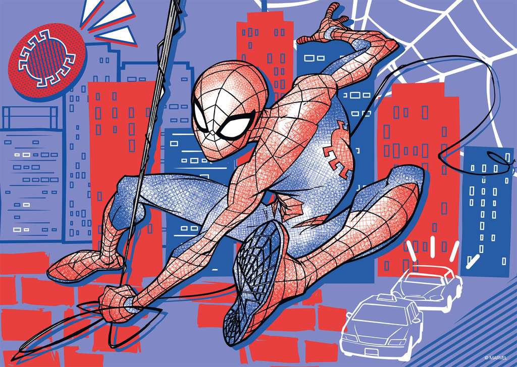 Puzzle 24 Teile Disney Spiderman 03.088 - Bild 2