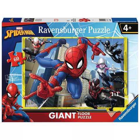 Verpackung Giant Floor Puzzle Spidermans Kräfte 60 Teile von Ravensburger
