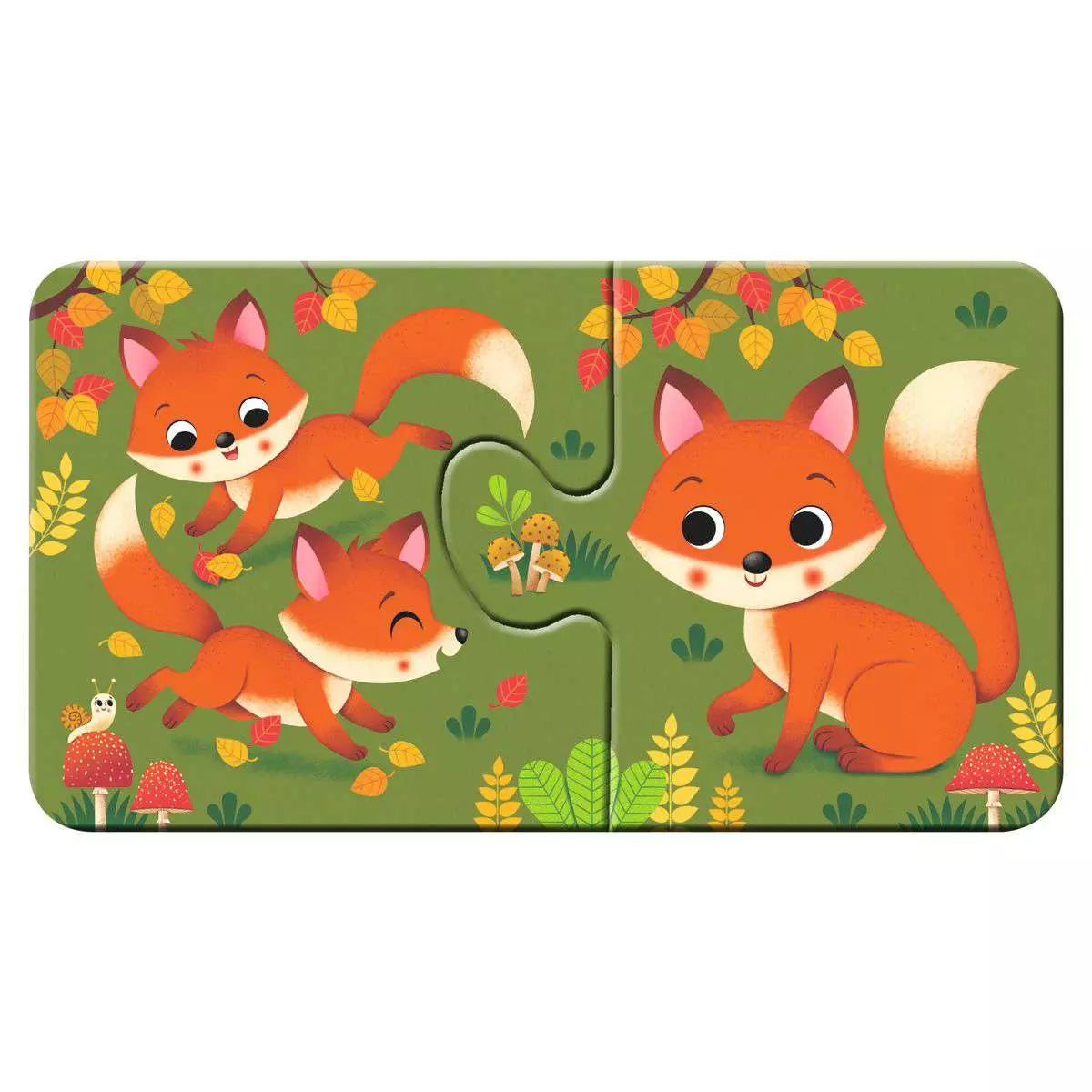 My First Puzzle 9 x 2 Teile: Tiere und ihre Kinder 03.123 - Bild 3