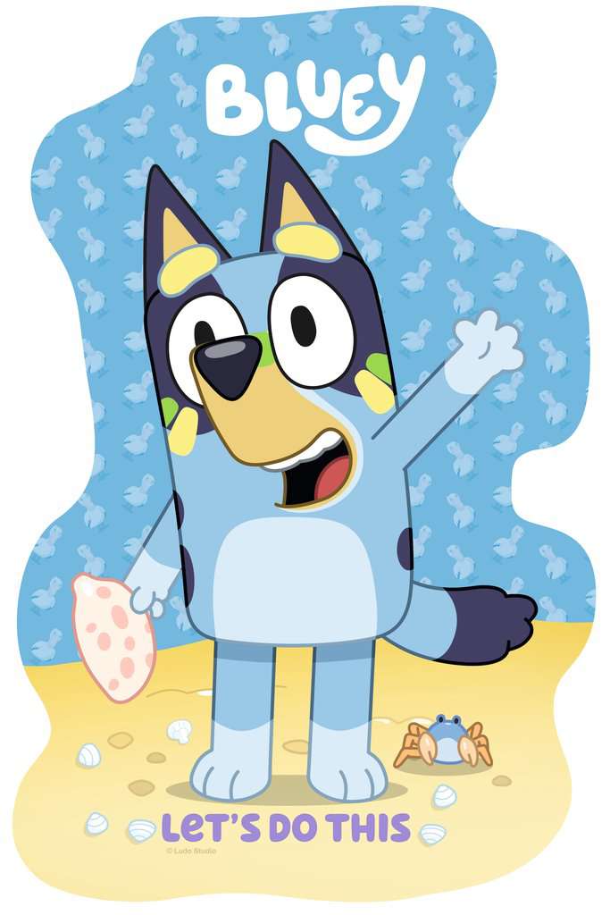 4 in 1 Puzzle Puzzle Bluey 03.132 - Bild 5