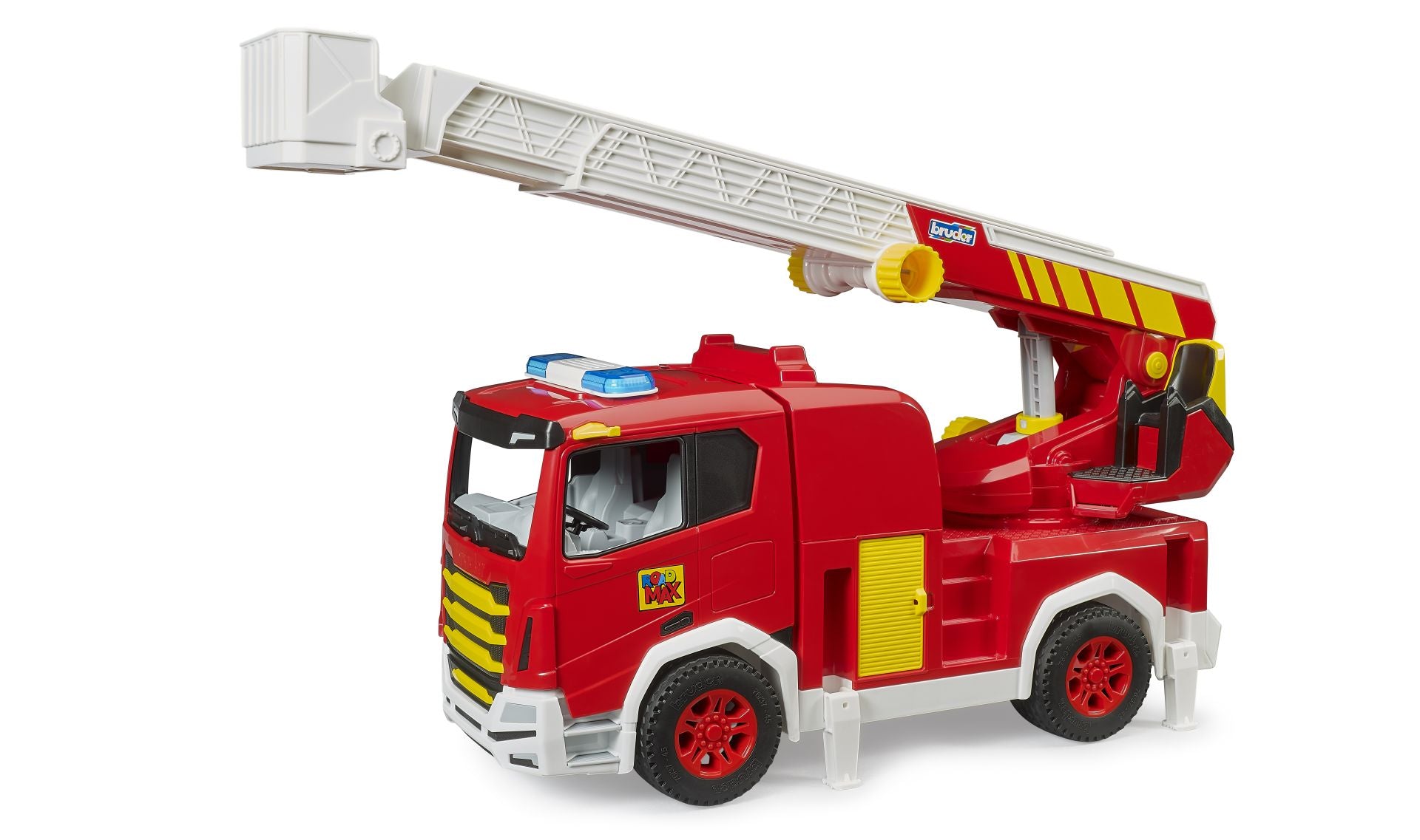 Bruder 03472 ROADMAX Feuerwehr-Drehleiter - Bild 1