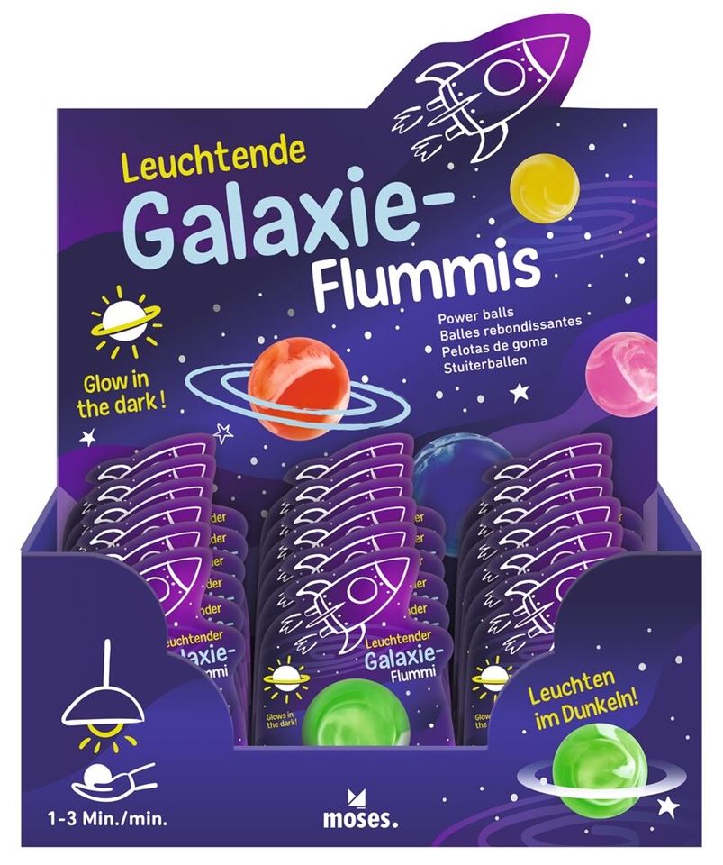 Leuchtender Galaxie Flummi - Bild 6
