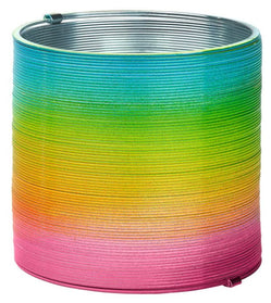 Treppenspirale Regenbogen aus Metall